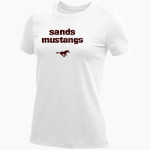 SANDS HIGH SCHOOL MUSTANGS Nike Women's Core Short Sleeve T-Shirt Front Thumbnail