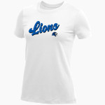 Linwood School Lions Nike Women's Core Short Sleeve T-Shirt Front Thumbnail