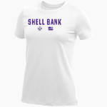Shell Bank Brigade Nike Women's Core Short Sleeve T-Shirt Front Thumbnail