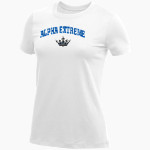 Alpha Extreme Royals Cheer Nike Women's Core Short Sleeve T-Shirt Front Thumbnail