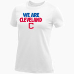 Cleveland Blue Raiders Nike Women's Core Short Sleeve T-Shirt Front Thumbnail