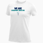 Crosspoint Christian Warriors Nike Women's Core Short Sleeve T-Shirt Front Thumbnail