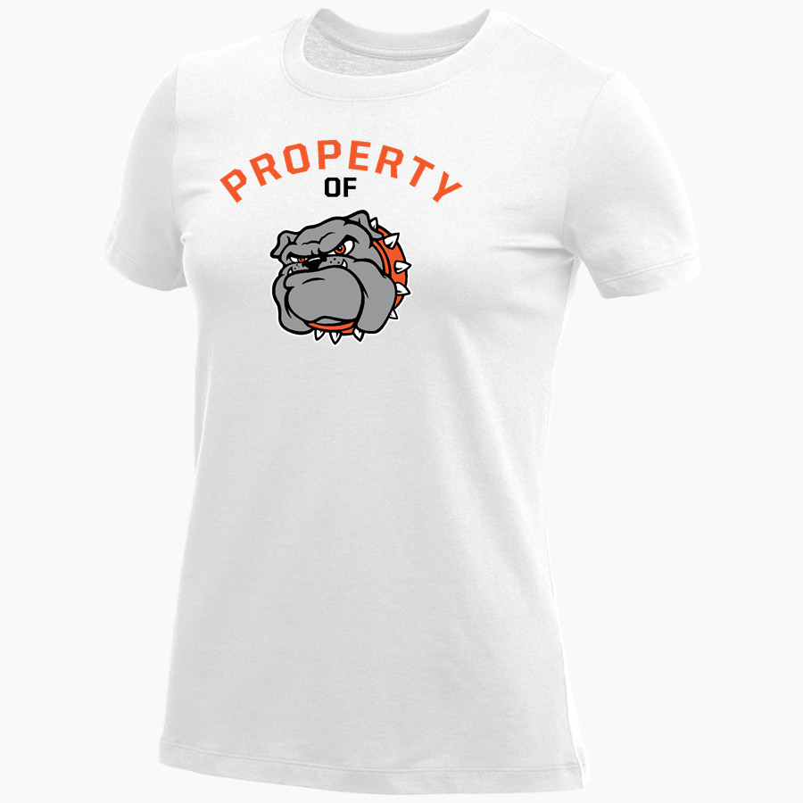 WATERLOO HIGH SCHOOL BULLDOGS <span class="pdp-name-mascot">WATERLOO BULLDOGS</span> Nike Women's Core Short Sleeve T-Shirt