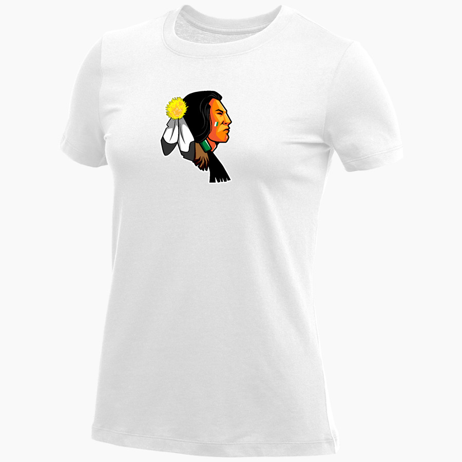 SEMINOLE COUNTY HIGH SCHOOL INDIANS <span class="pdp-name-mascot">SEMINOLE COUNTY INDIANS</span> Nike Women's Core Short Sleeve T-Shirt