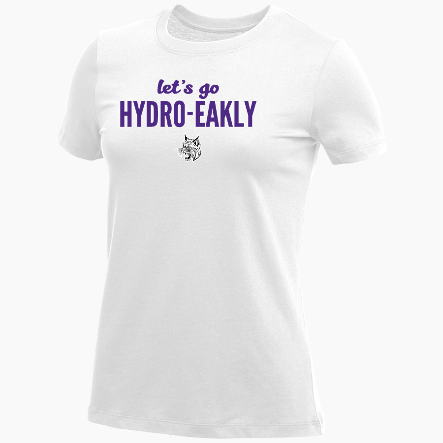 HYDRO-EAKLY HIGH SCHOOL BOBCATS Nike Women's Core Short Sleeve T-Shirt
