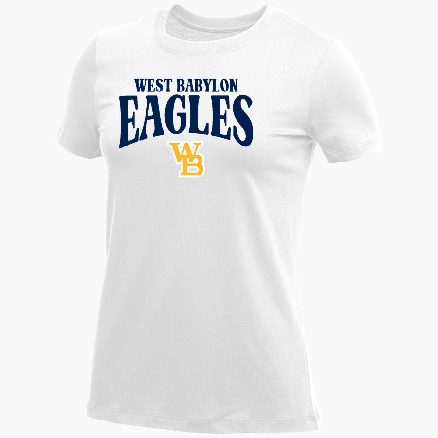 West Babylon Eagles <span class="pdp-name-mascot">West Babylon Eagles</span> Nike Women's Core Short Sleeve T-Shirt