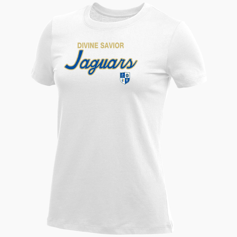 Divine Savior Academy Jaguars <span class="pdp-name-mascot">Divine Savior Academy Jaguars</span> Nike Women's Core Short Sleeve T-Shirt