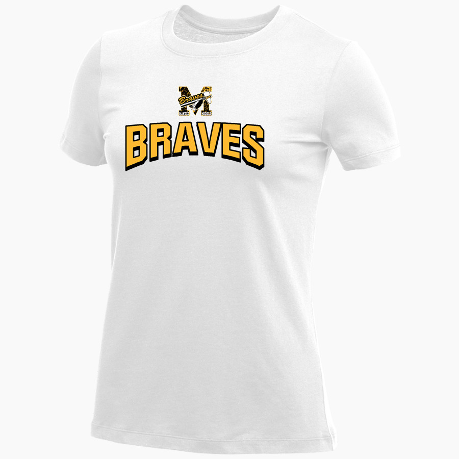 Manteo Braves Nike Women's Core Short Sleeve T-Shirt
