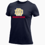 River Edge Little League <span class="pdp-name-mascot">River Edge Little League</span> Nike Women's Core Short Sleeve T-Shirt Front Thumbnail