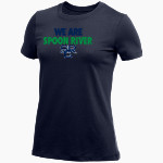 <span class="pdp-name-mascot">Spoon River Snappers</span> Nike Women's Core Short Sleeve T-Shirt Front Thumbnail