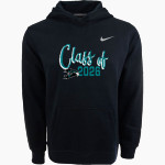 Folsom Lake Falcons Nike Youth Club Pullover Fleece Hoodie Front Thumbnail