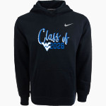 WATER VALLEY HIGH SCHOOL BLUE DEVILS Nike Youth Club Pullover Fleece Hoodie Front Thumbnail