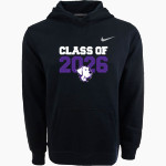 Shell Bank Brigade <span class="pdp-name-mascot">Shell Bank P771K@014 Labradors</span> Nike Youth Club Pullover Fleece Hoodie Front Thumbnail