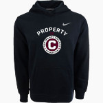 Centenary Gents <span class="pdp-name-mascot">Centenary Gents</span> Nike Youth Club Pullover Fleece Hoodie Front Thumbnail