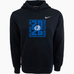 Whiteland Warriors <span class="pdp-name-mascot">Whiteland Warriors</span> Nike Youth Club Pullover Fleece Hoodie Front Thumbnail