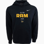 Worth Rams Nike Youth Club Pullover Fleece Hoodie Front Thumbnail