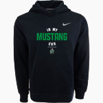 COSTA MESA HIGH SCHOOL MUSTANGS <span class="pdp-name-mascot">COSTA MESA MUSTANGS</span> Nike Youth Club Pullover Fleece Hoodie Front Thumbnail