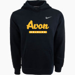 Avon Orioles <span class="pdp-name-mascot">Avon Orioles</span> Nike Youth Club Pullover Fleece Hoodie Front Thumbnail