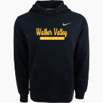 WALKER VALLEY HIGH SCHOOL MUSTANGS Nike Youth Club Pullover Fleece Hoodie Front Thumbnail