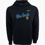 OCONTO HIGH SCHOOL BLUE DEVILS <span class="pdp-name-mascot">OCONTO BLUE DEVILS</span> Nike Youth Club Pullover Fleece Hoodie Front Thumbnail