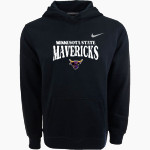 Minnesota State University Mankato <span class="pdp-name-mascot">Minnesota State Mavericks</span> Nike Youth Club Pullover Fleece Hoodie Front Thumbnail