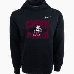 COBDEN HIGH SCHOOL APPLEKNOCKERS <span class="pdp-name-mascot">COBDEN APPLEKNOCKERS</span> Nike Youth Club Pullover Fleece Hoodie Front Thumbnail