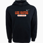 LOS GATOS HIGH SCHOOL WILDCATS <span class="pdp-name-mascot">LOS GATOS WILDCATS</span> Nike Youth Club Pullover Fleece Hoodie Front Thumbnail