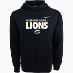 ARCHBISHOP CARROLL HIGH SCHOOL LIONS <span class="pdp-name-mascot">ARCHBISHOP CARROLL LIONS</span> Nike Youth Club Pullover Fleece Hoodie Front Thumbnail