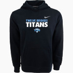 Twelve Bridges Titans Nike Youth Club Pullover Fleece Hoodie Front Thumbnail