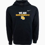 North Brunswick Middle School Raiders Nike Youth Club Pullover Fleece Hoodie Front Thumbnail