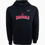 Central Decatur Cardinals Nike Youth Club Pullover Fleece Hoodie Front Thumbnail