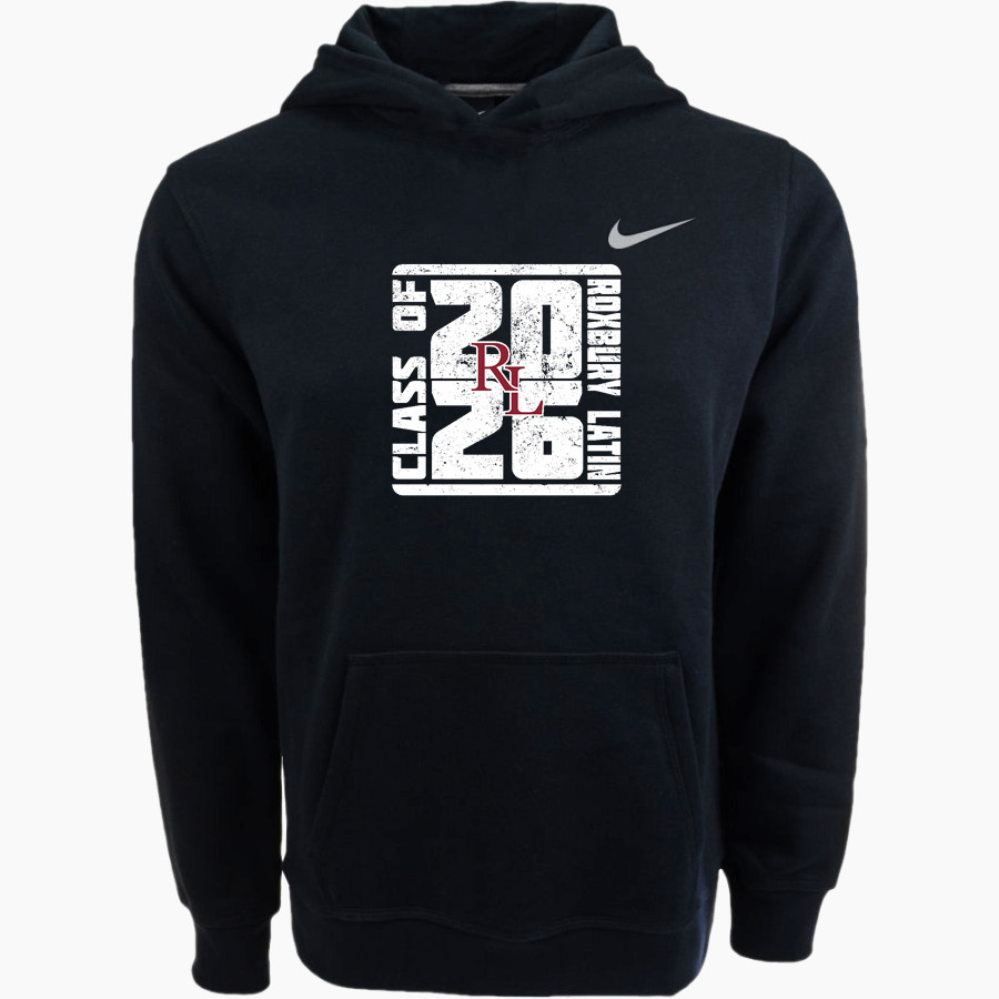 Roxbury Latin Nike Youth Club Pullover Fleece Hoodie