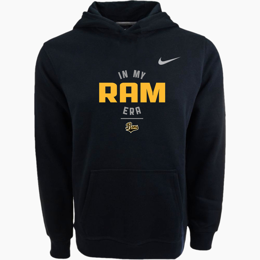Worth Rams Nike Youth Club Pullover Fleece Hoodie