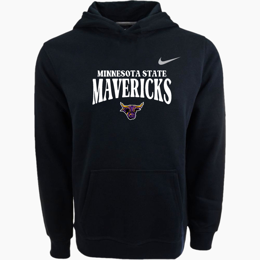 Minnesota State University Mankato <span class="pdp-name-mascot">Minnesota State Mavericks</span> Nike Youth Club Pullover Fleece Hoodie