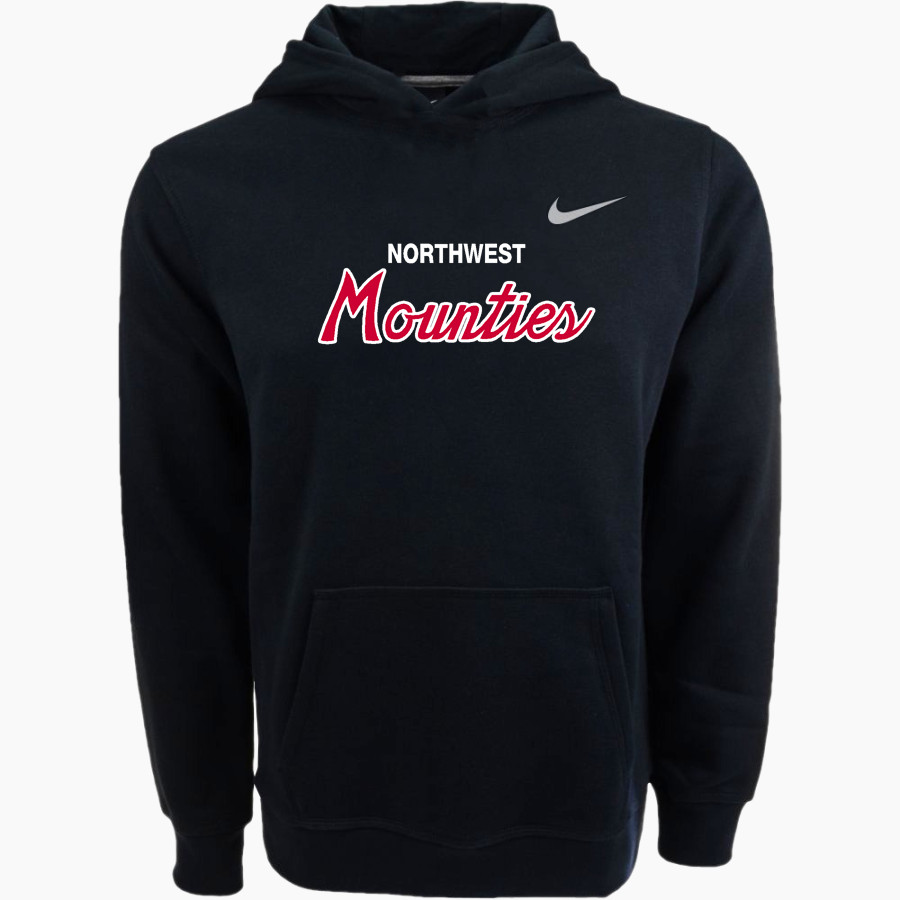 Northwest Mounties Nike Youth Club Pullover Fleece Hoodie