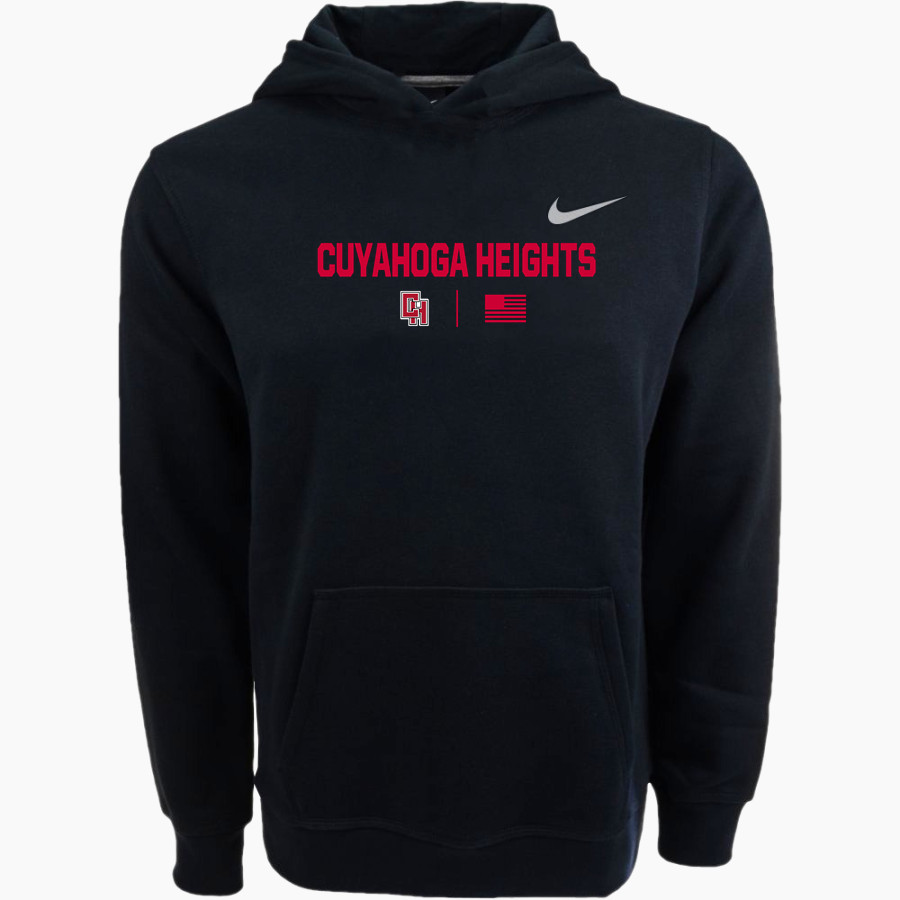 Cuyahoga Heights High School <span class="pdp-name-mascot">Cuyahoga Heights Redskins</span> Nike Youth Club Pullover Fleece Hoodie