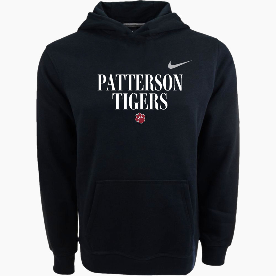 Patterson Tigers <span class="pdp-name-mascot">Patterson Tigers</span> Nike Youth Club Pullover Fleece Hoodie