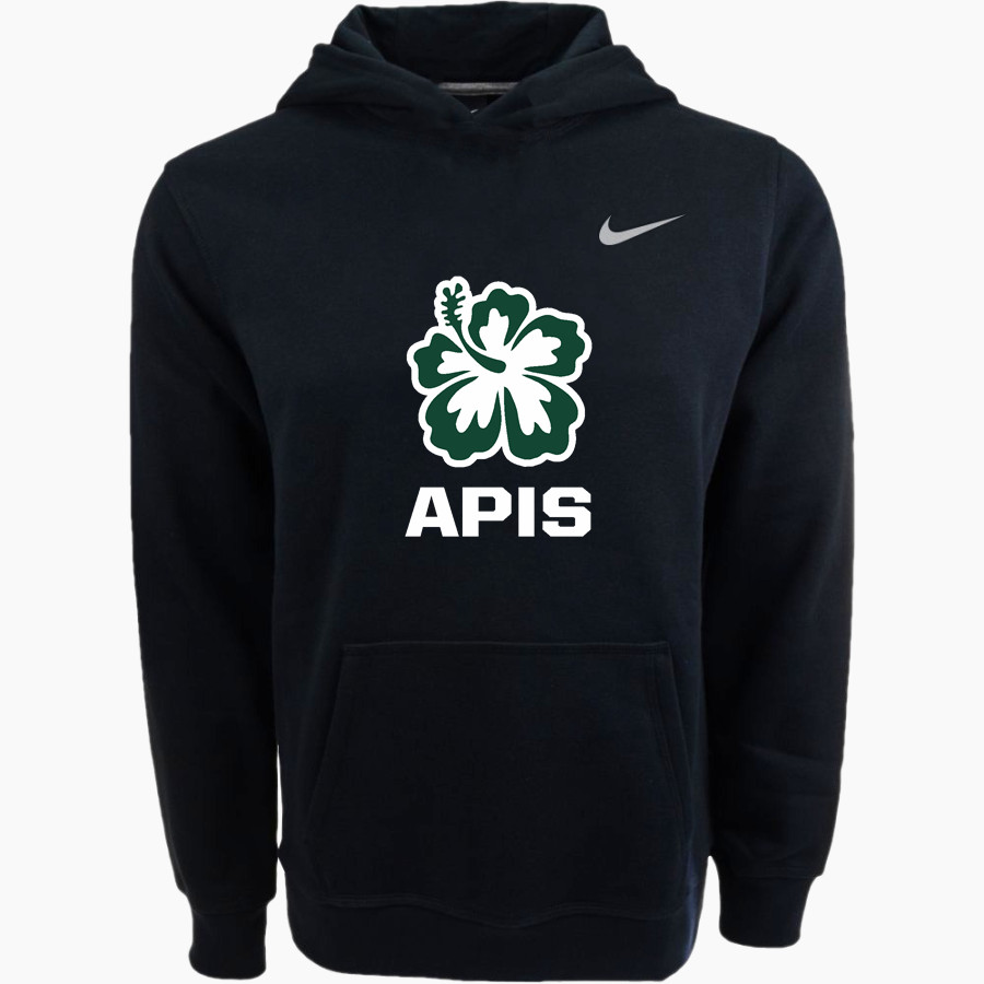 APIS Hawks Nike Youth Club Pullover Fleece Hoodie