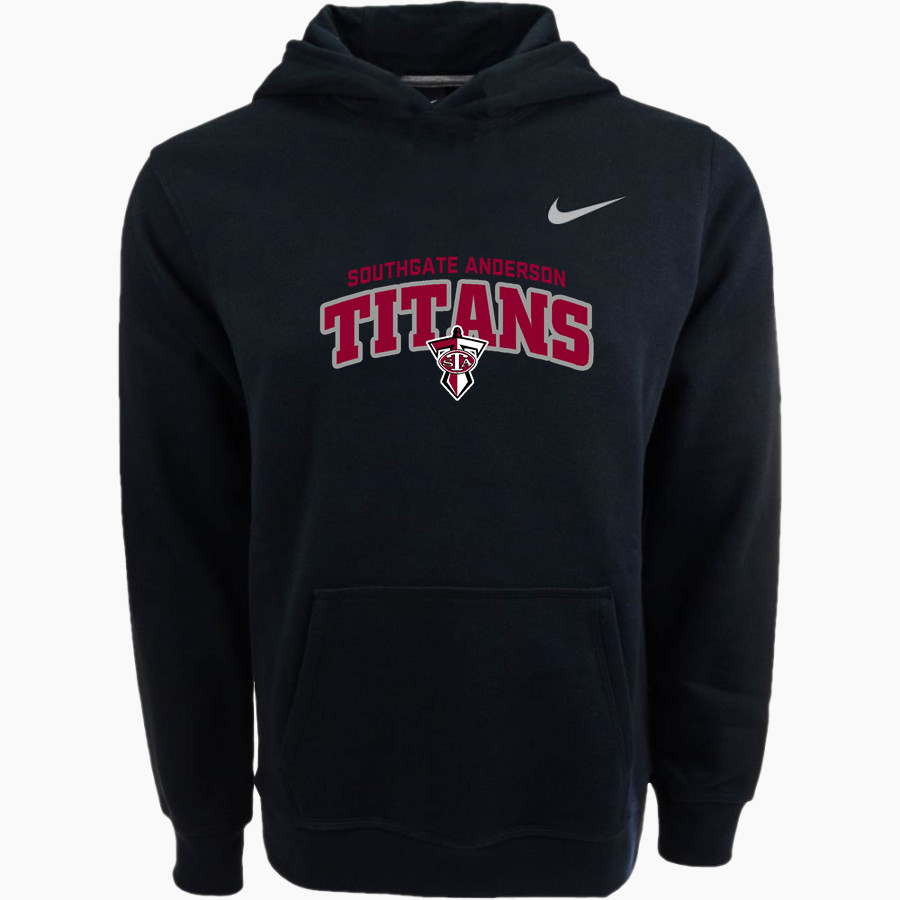 SOUTHGATE ANDERSON HIGH SCHOOL TITANS Nike Youth Club Pullover Fleece Hoodie