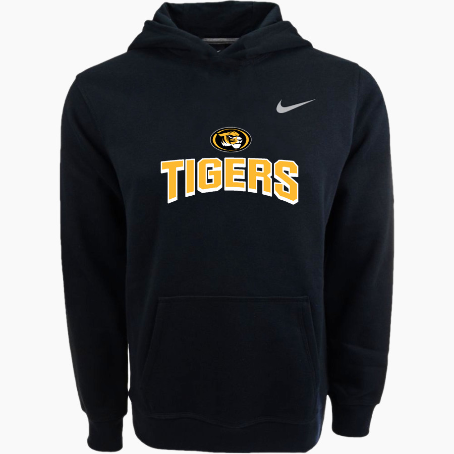 Trinity Tigers Nike Youth Club Pullover Fleece Hoodie