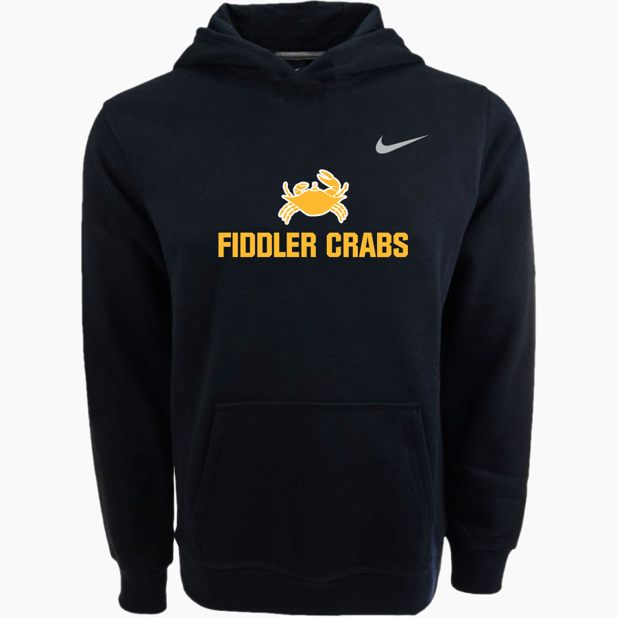 Travis Fiddler Crabs Nike Youth Club Pullover Fleece Hoodie