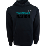 Southwest Valley Timberwolves <span class="pdp-name-mascot">Southwest Valley Timberwolves</span> Nike Youth Club Pullover Fleece Hoodie Front Thumbnail