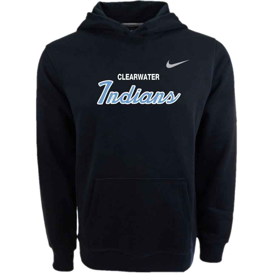 CLEARWATER HIGH SCHOOL INDIANS <span class="pdp-name-mascot">CLEARWATER INDIANS</span> Nike Youth Club Pullover Fleece Hoodie