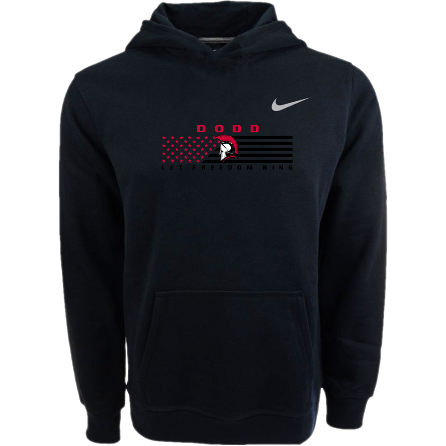 Dodd Spartans <span class="pdp-name-mascot">Dodd Middle School Spartans</span> Nike Youth Club Pullover Fleece Hoodie
