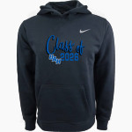UAH Chargers <span class="pdp-name-mascot">University of Alabama Chargers</span> Nike Youth Club Pullover Fleece Hoodie Front Thumbnail