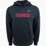 Vassar Brewers <span class="pdp-name-mascot">Vassar College Brewers</span> Nike Youth Club Pullover Fleece Hoodie Front Thumbnail