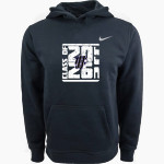 JJC Wolves <span class="pdp-name-mascot">JJC Wolves</span> Nike Youth Club Pullover Fleece Hoodie Front Thumbnail