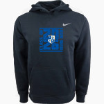 Divine Savior Academy Jaguars <span class="pdp-name-mascot">Divine Savior Academy Jaguars</span> Nike Youth Club Pullover Fleece Hoodie Front Thumbnail