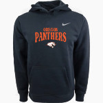 OREGON HIGH SCHOOL PANTHERS <span class="pdp-name-mascot">OREGON PANTHERS</span> Nike Youth Club Pullover Fleece Hoodie Front Thumbnail
