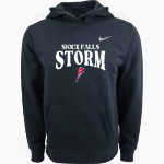 Sioux Falls Storm Storm <span class="pdp-name-mascot">Sioux Falls Storm</span> Nike Youth Club Pullover Fleece Hoodie Front Thumbnail